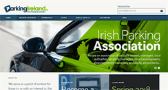 Desktop Screenshot of parkingireland.ie